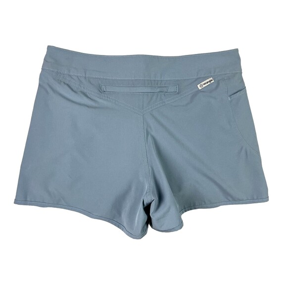 Wrangler Shorts  Women's 10 All Terrain Gear Outdoor Blue Hiking Trail Run Short - Picture 4 of 13